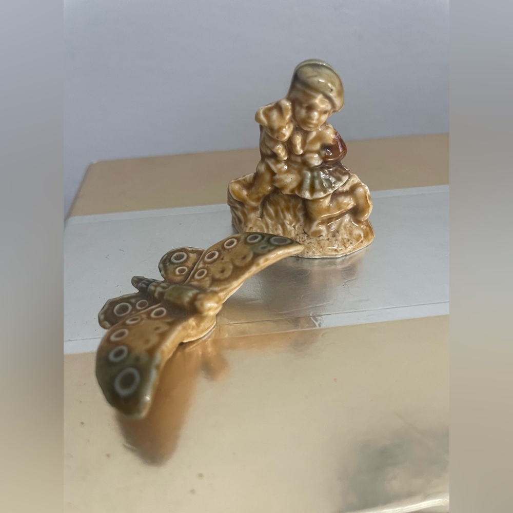 Wade Whimsies Ceramic Sculpture Art